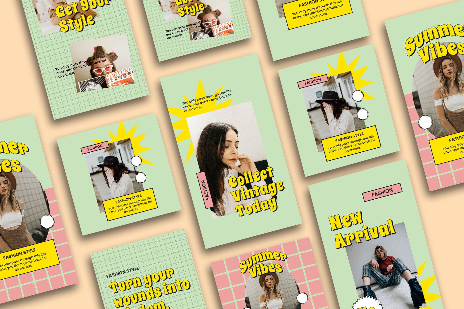 Hinomia Instagram Template Hinomia Instagram Template