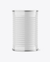 Glossy Tin Can Mockup