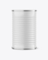 Matte Tin Can Mockup