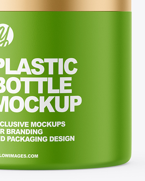 Plastic Cosmetic Bottle Mockup Plastic Cosmetic Bottle Mockup