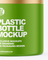 Plastic Cosmetic Bottle Mockup Plastic Cosmetic Bottle Mockup