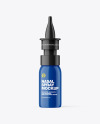 Matte Nasal Spray Bottle Mockup