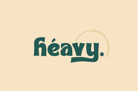 Heavy - Bold Font - Fun games