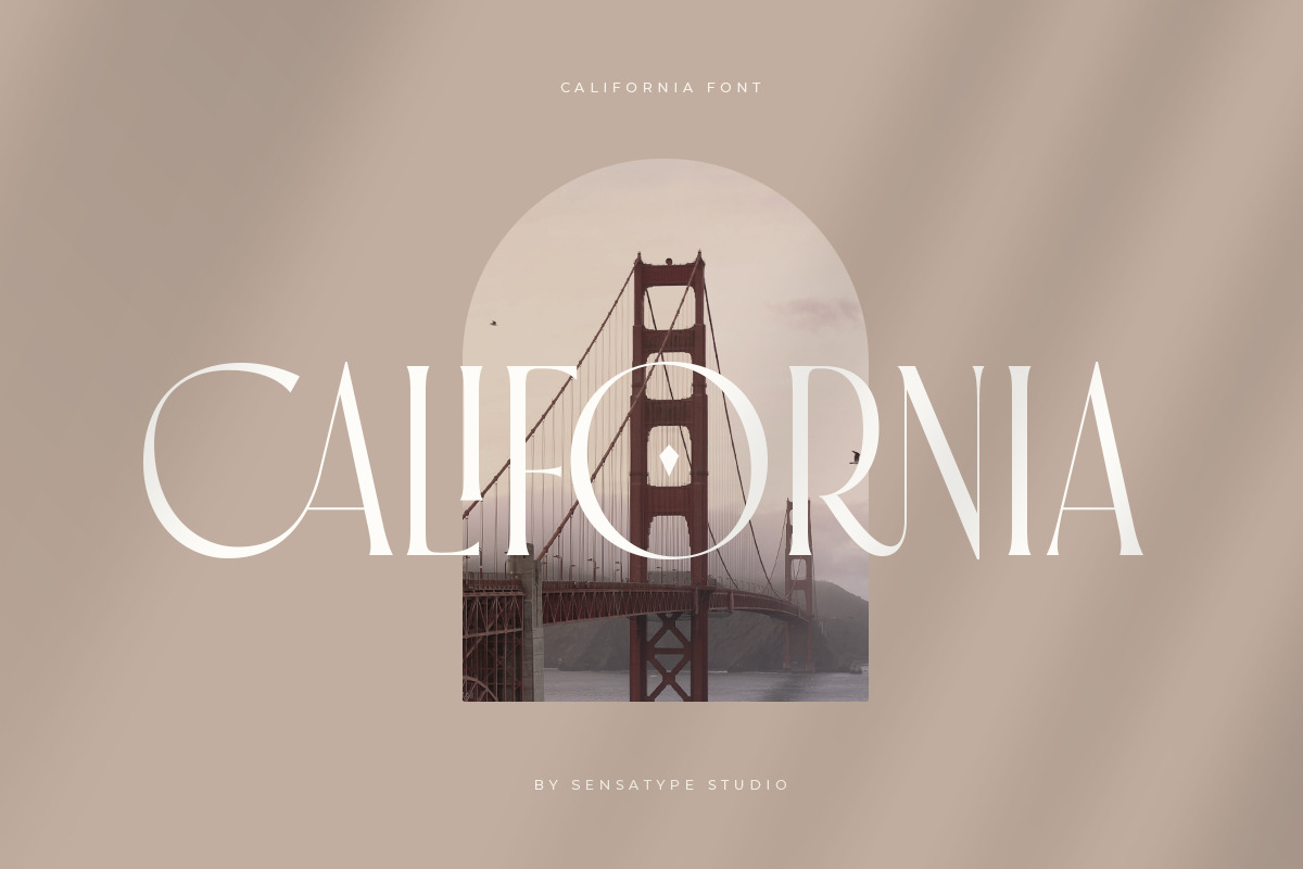 California - Stylish Fashion Font California - Stylish Fashion Font