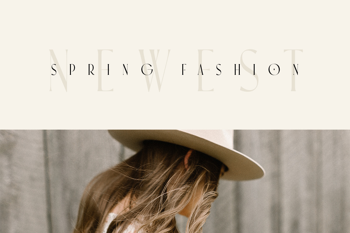 California - Stylish Fashion Font California - Stylish Fashion Font