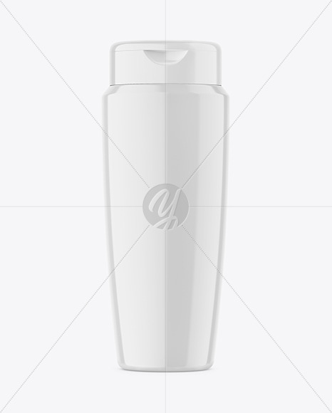 Plastic Shampoo Bottle Mockup