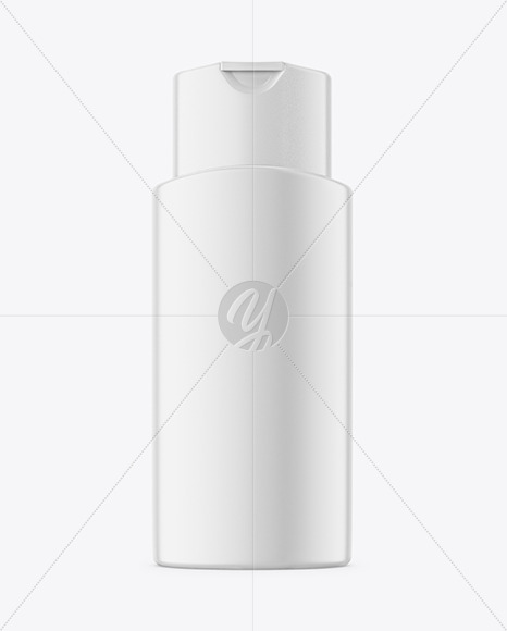 Plastic Shampoo Bottle Mockup