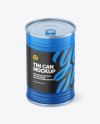 Matte Tin Can Mockup