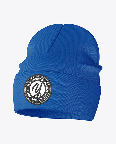 Winter Hat Mockup