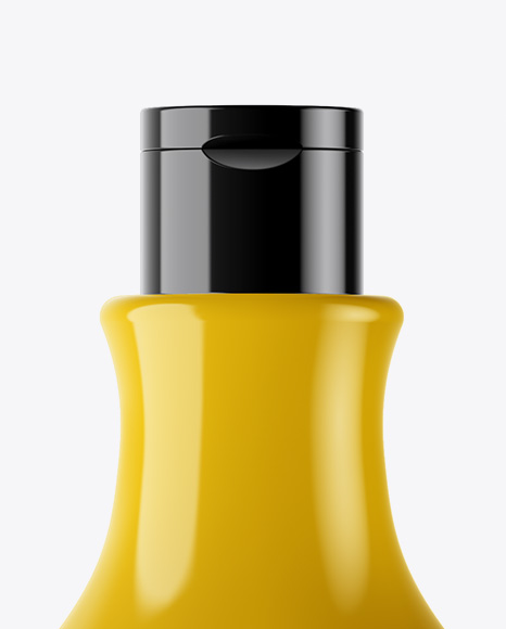 Glossy Cosmetic Bottle Mockup