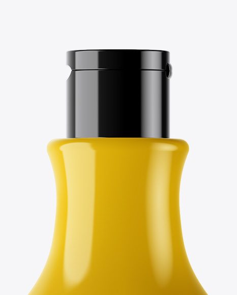 Glossy Cosmetic Bottle Mockup