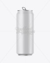 500ml Matte Aluminium Can Mockup