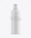 Matte Plastic Bottle Mockup