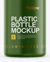 Matte Plastic Bottle Mockup