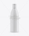 Glossy Plastic Bottle Mockup