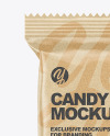 Kraft Candy Pack Mockup