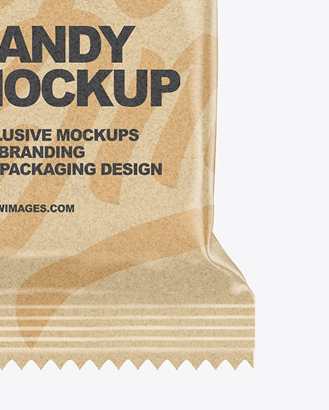 Kraft Candy Pack Mockup