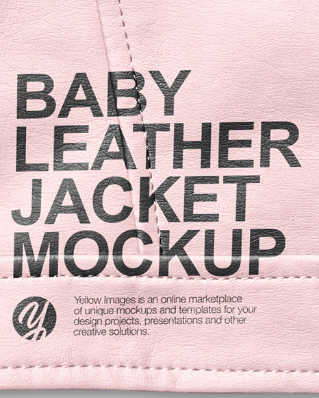 Baby Leather Jacket Mockup