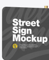 Street Sign Mockup