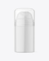 Glossy Plastic Bottle w/ Pump Mockup Glossy Plastic Bottle w/ Pump Mockup