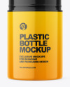 Glossy Plastic Bottle w/ Pump Mockup