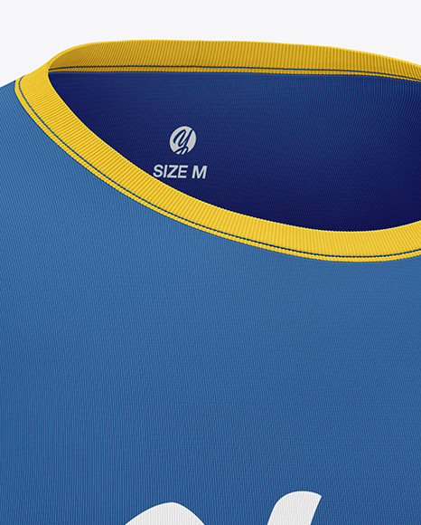 Men's T-Shirt Long Sleeve Mockup