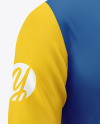 Men's T-Shirt Long Sleeve Mockup