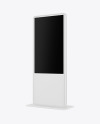 LED Citylight Stand Mockup
