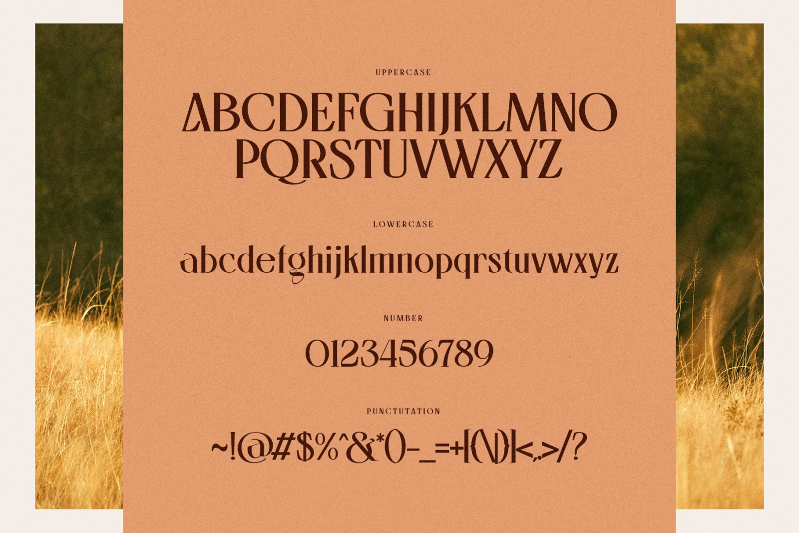 Gathell Typeface