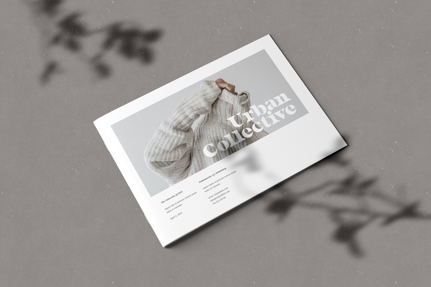 Landscape Brochure and Catalog Mockups Landscape Brochure and Catalog Mockups