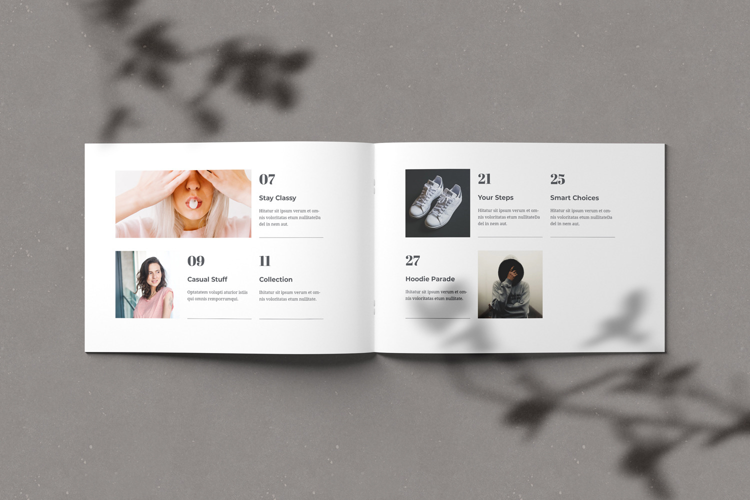 Landscape Brochure and Catalog Mockups Landscape Brochure and Catalog Mockups