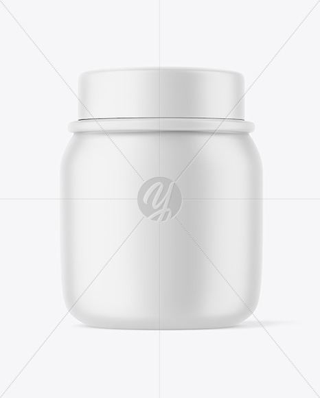 Matte Honey Jar Mockup