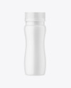 Matte Plastic Bottle Mockup