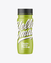 Matte Plastic Bottle Mockup