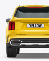 Compact Crossover SUV - Back View