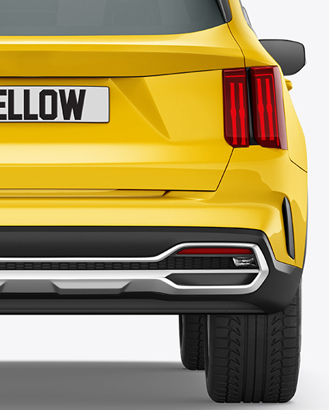 Compact Crossover SUV - Back View