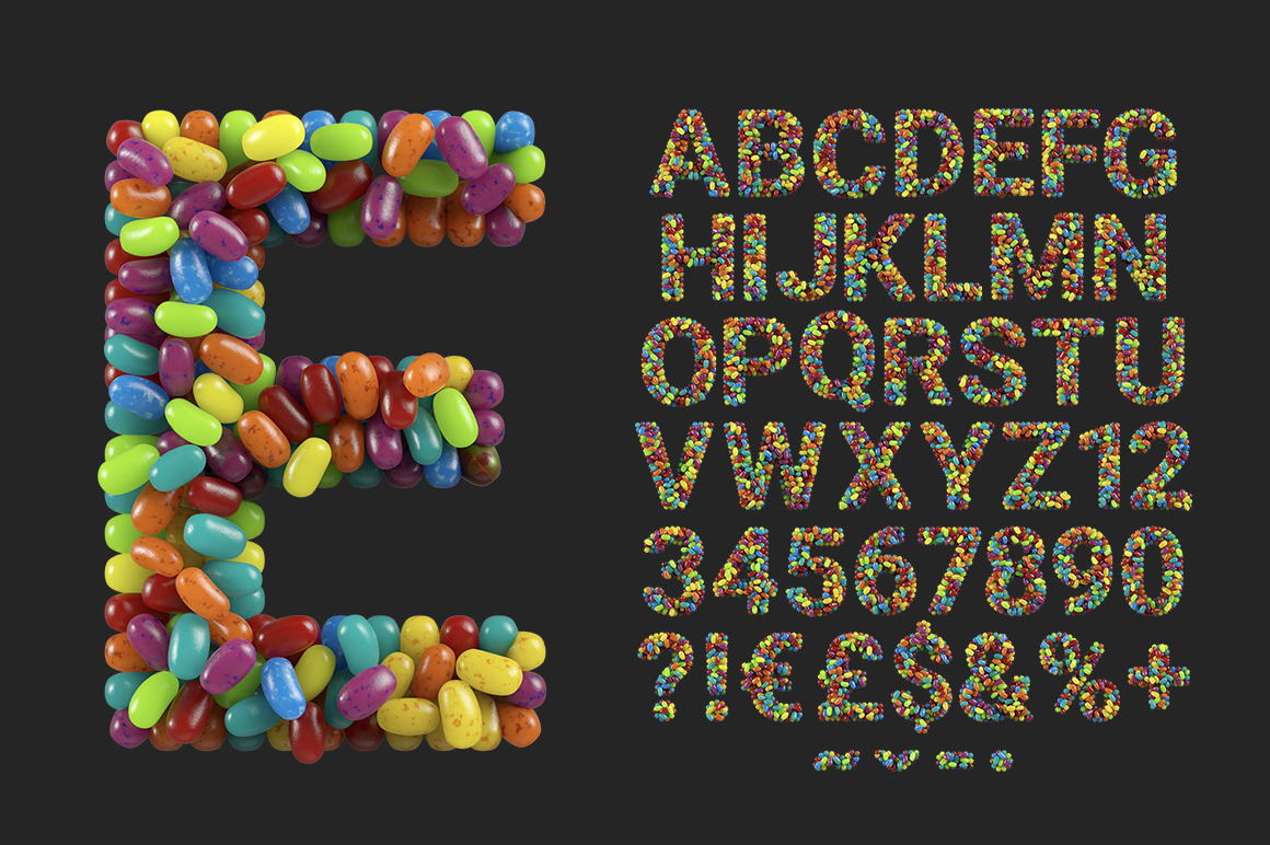 Jelly Beans Font Jelly Beans Font