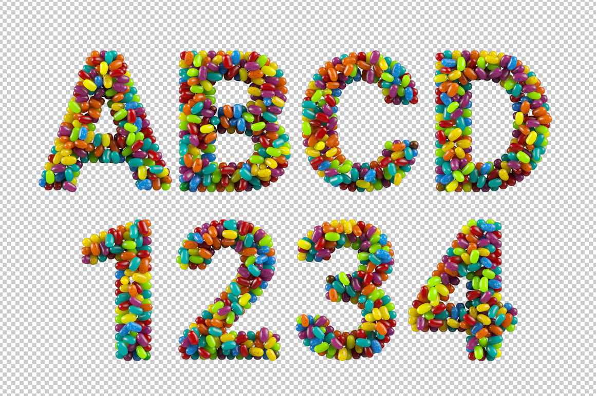 Jelly Beans Font