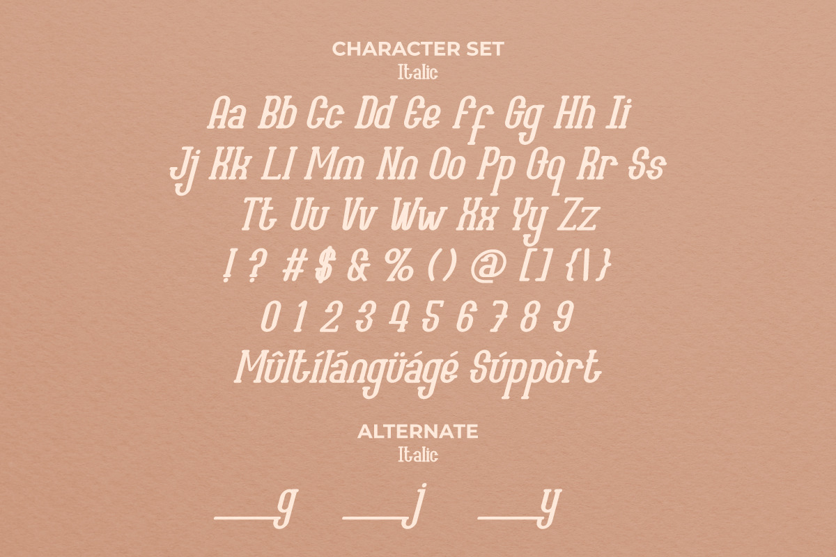 Maybury Serif Font