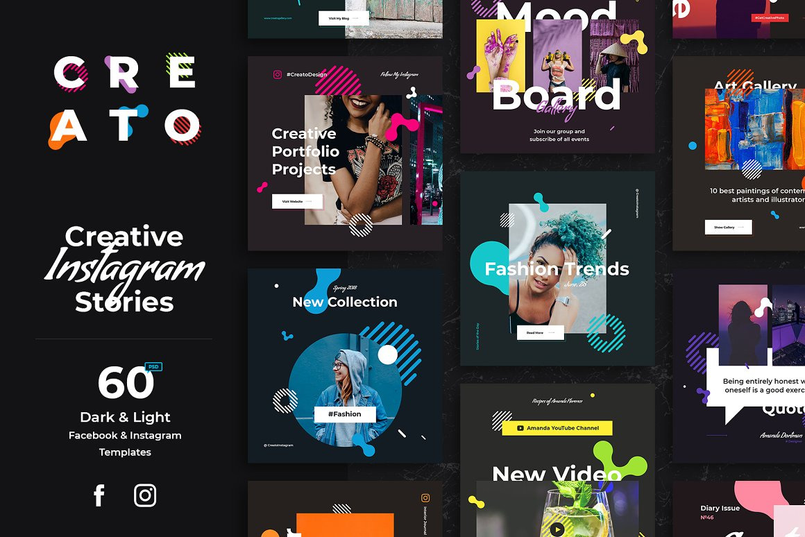 Creato Social Media Templates Creato Social Media Templates