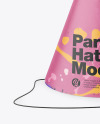 Matte Party Hat Mockup