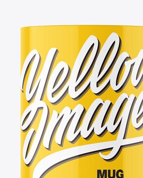 Glossy Mug Mockup