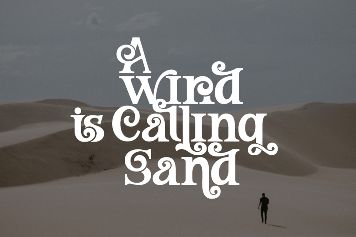 Bitline Swirly Font Bitline Swirly Font