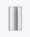 150ml Glossy Metallic Drink Can Mockup