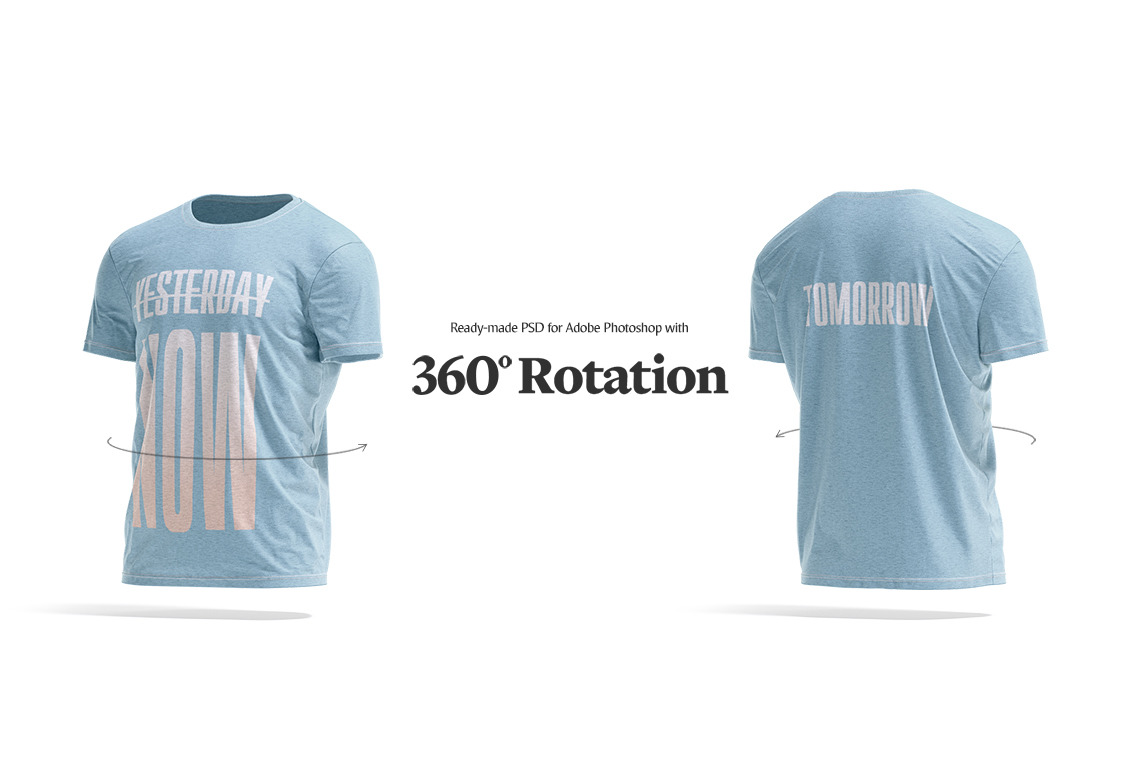 Men&#039;s T-shirt Animated Mockup