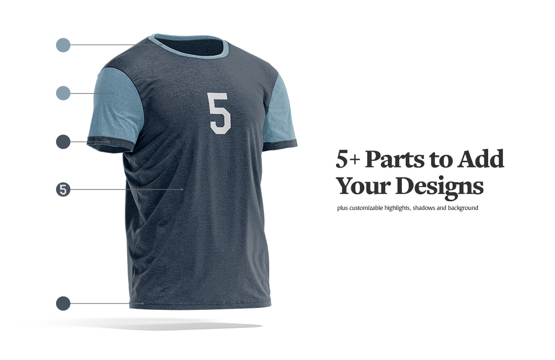 Men&#039;s T-shirt Animated Mockup