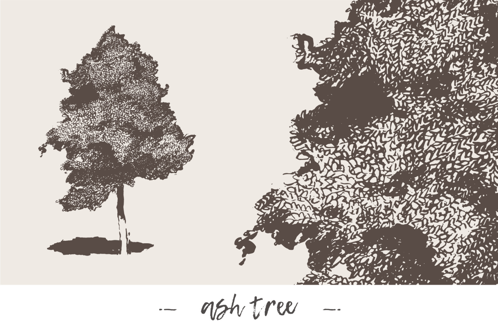 Big collection of high detail trees