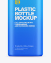 Plastic Bottle with Pump Mockup