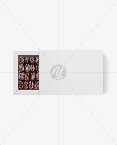 Paper Box w/ Dates Mockup