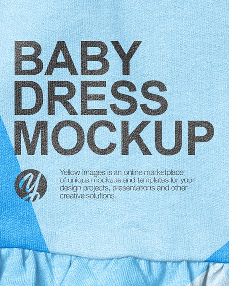 Baby Girl Dress Mockup